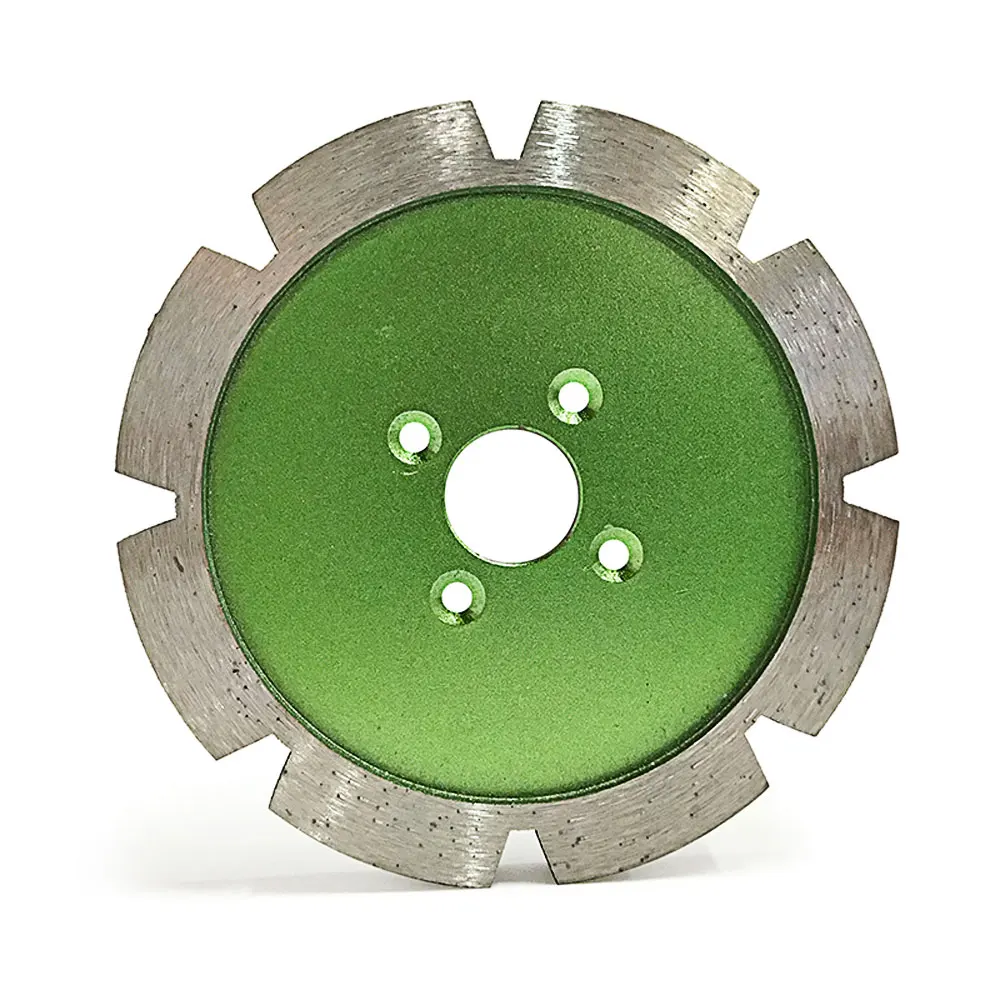 Sintered thickening cutting abrasive disc diamond carving slotted