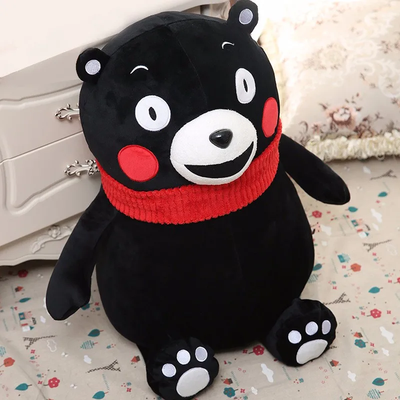 

35cm Japan Kawaii Kumamon Bear Toys Stuffed Animals Plush Doll Toys