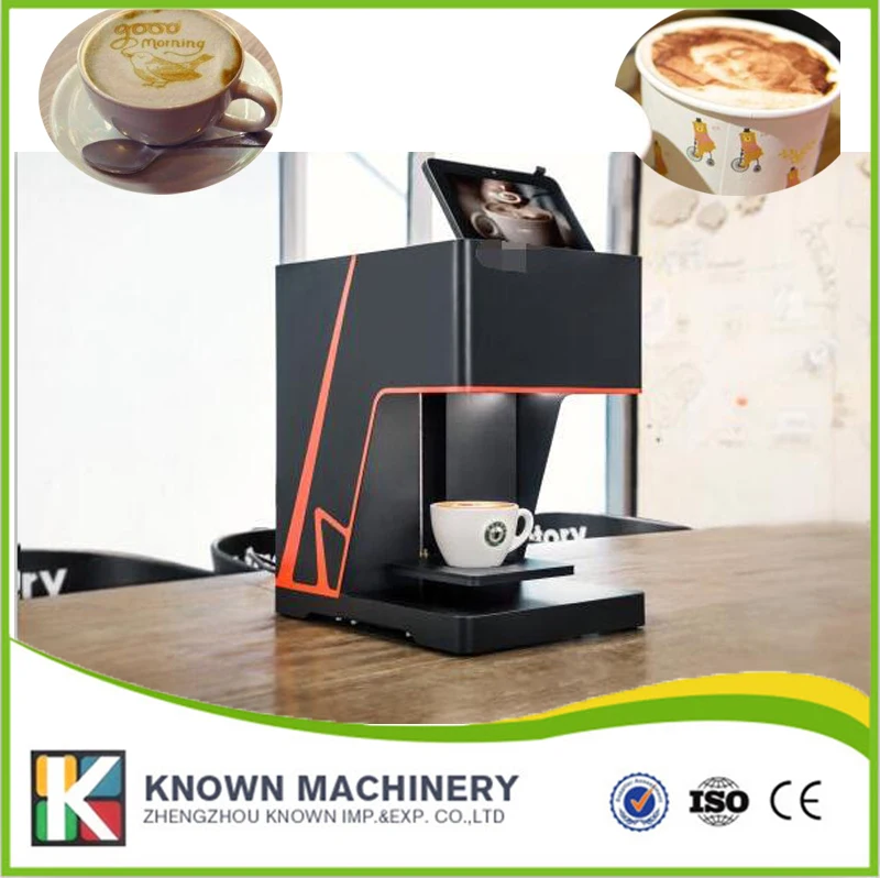 Best seller 3D WIFI coffee printer selfie coffee printer maker machine 