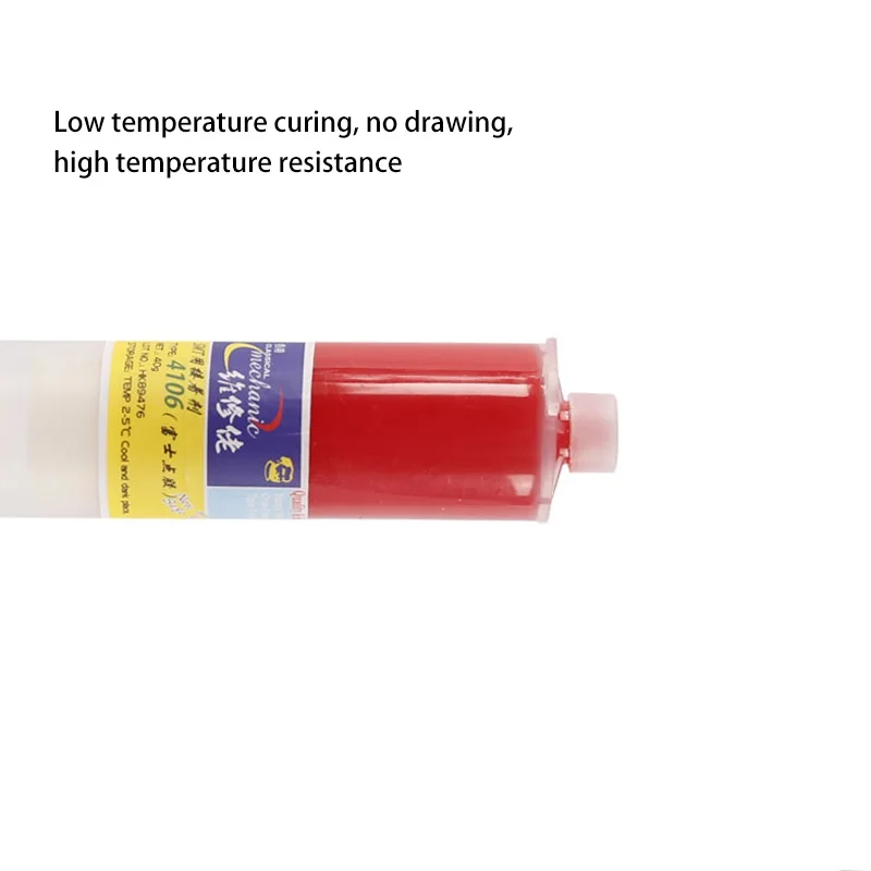 Механический красный пластиковый термостойкий проводящий клей для мобильного телефона инструмент для склеивания микросхемы высокоскоростные Инструменты для ремонта клея