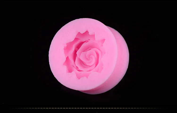 3D Роза DIY помадка торт шоколадный мастика резак формы силиконовые