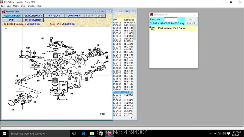 Denso Fuel Injection Pump Etsi 2017 