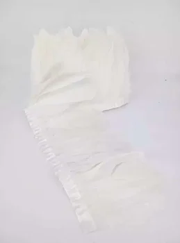 

Free shipping- 10yard/color white goose Fringe,rooster feather trimming in cheap prices
