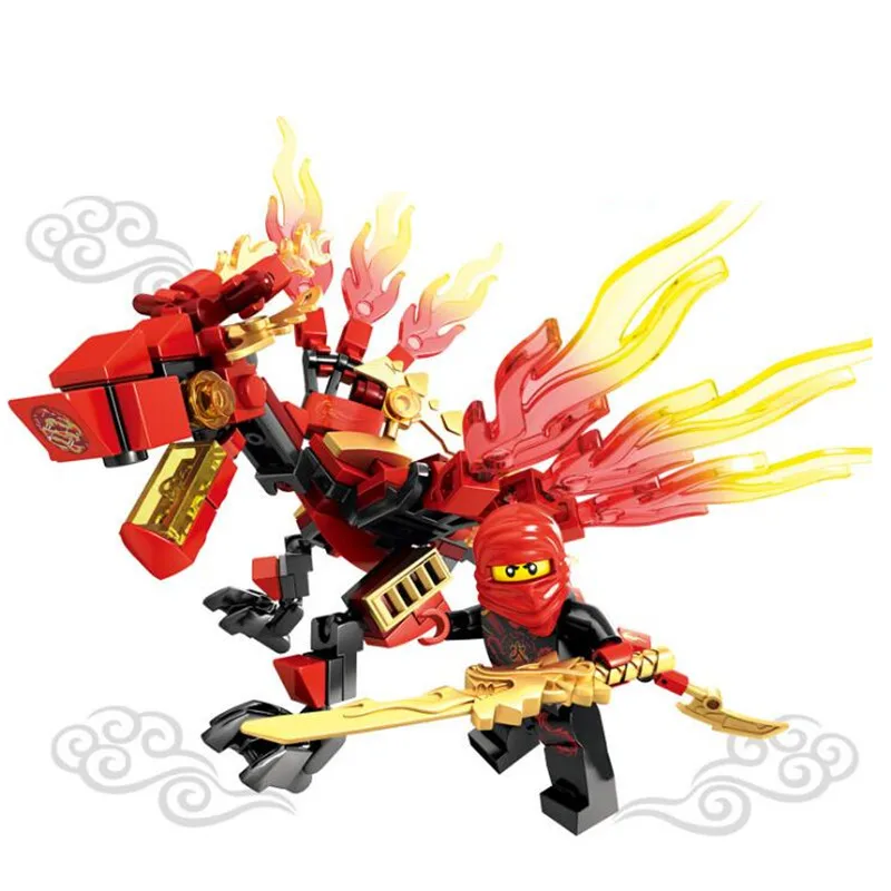 

Kids Favorite Toys Legoings Phantom Ninja Dragon Knight DIY Building Blocks Kit Toys Gifts