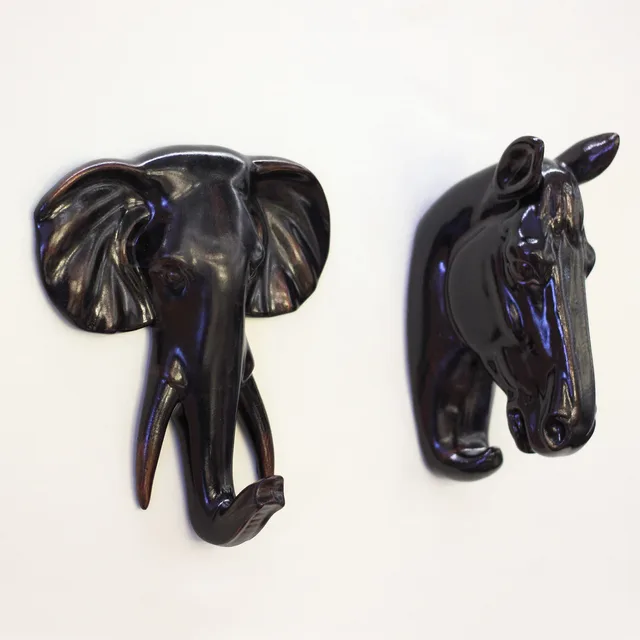 Vintage home decor boutique coffee shop Archaize horse elephant head ... Vintage home decor boutique coffee shop Archaize horse elephant head ...
