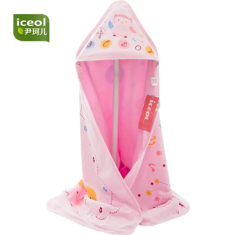 Penguin Blanket Swaddleme Double Layer New Newborn Baby Boy Girl