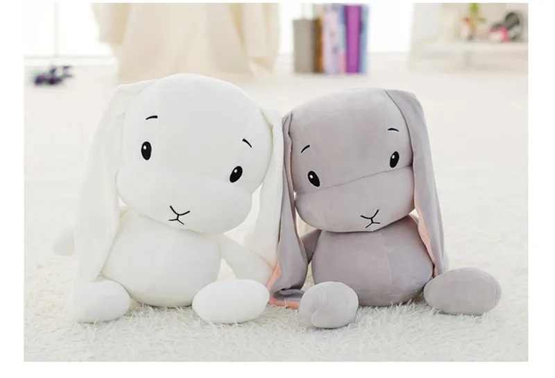 New Cute Bunny Rabbit Plush Toys Lovely Rabbits Soft Stuffed Animals Dolls Baby Kids Friends Christmas Birthday Gift (1)
