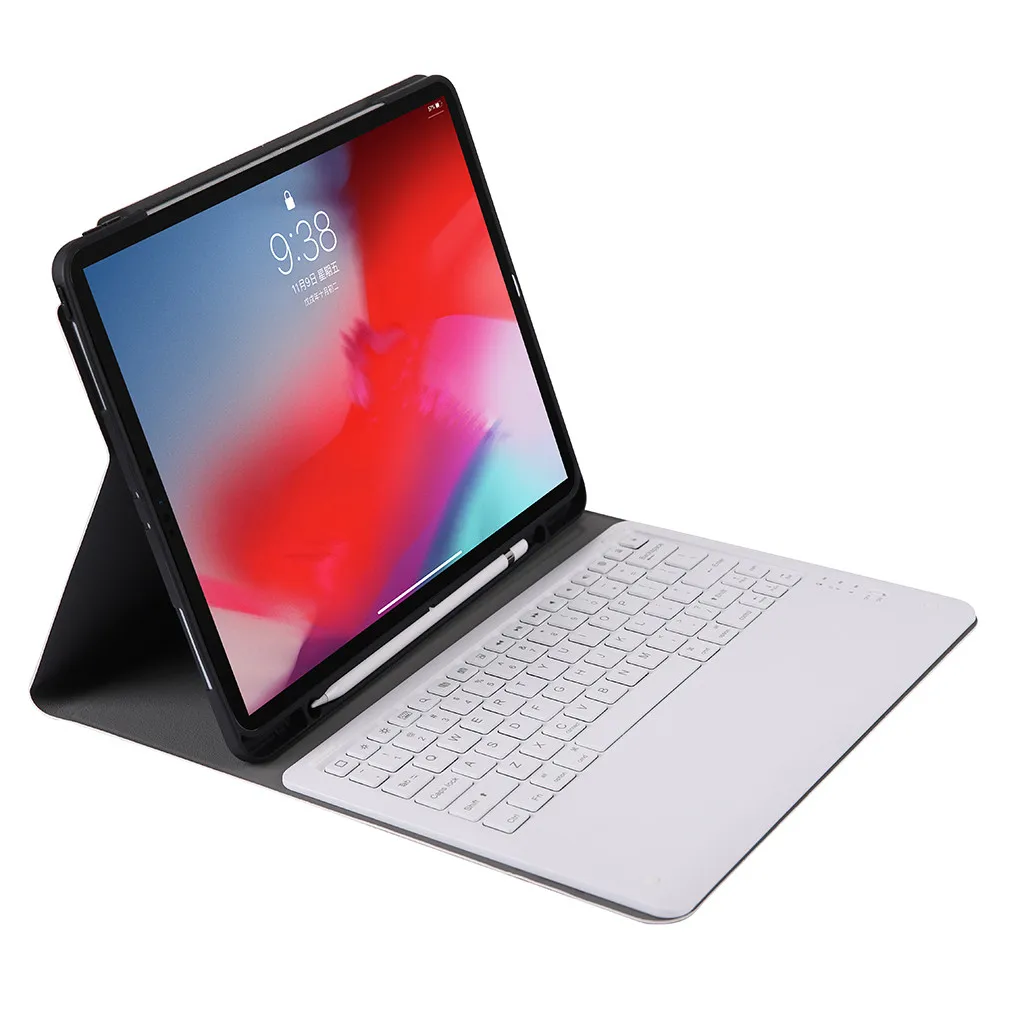 Чехол VOBERRY для IPad Pro 12,9 с функцией ручки, Беспроводная Bluetooth клавиатура, чехол для Ipad, клавиатура с функцией автоматического сна/пробуждения, Ipad Pro 12,9#2