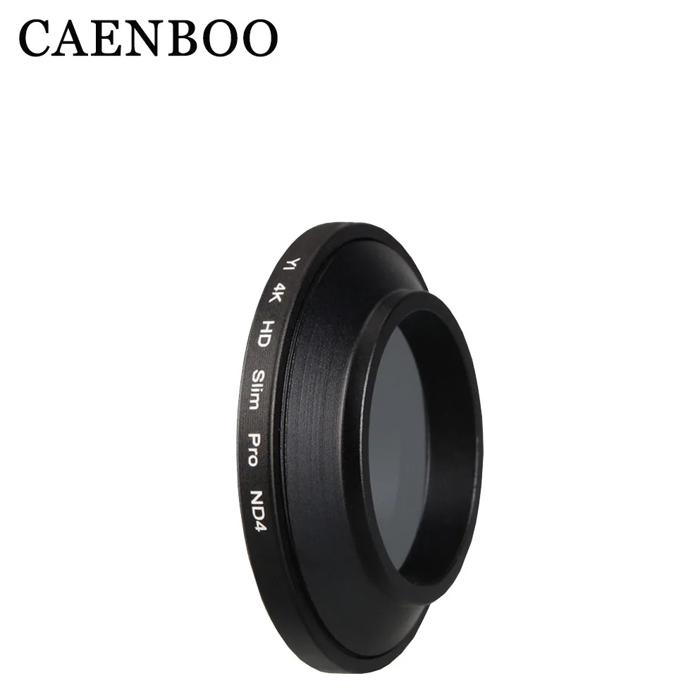CAENBOO объектив ND фильтры для XiaoMi Yi 4K+ плюс круговой ND2 4 фильтр Спортивная Экшн-камера протектор для Xiaomi Yi 4K аксессуары
