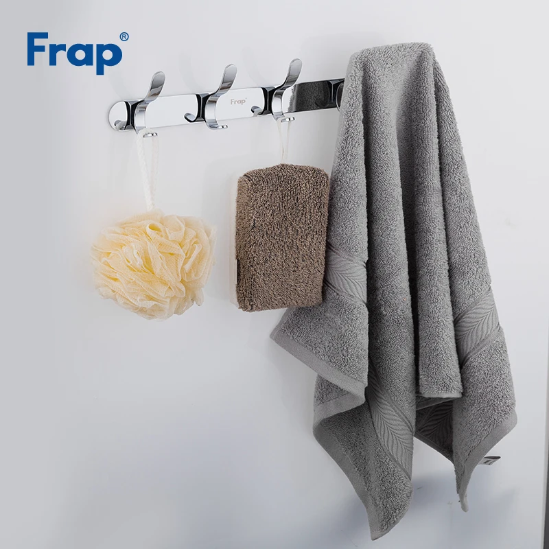 Frap High Quality Stainless steel Viscose Clothes Hook with 5 hooks