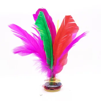 

2pcs/set Feather Shuttlecock Goose Feather Feathers Game Special Assembly Custom Goose Feathers Shuttlecock Students Shuttlecock