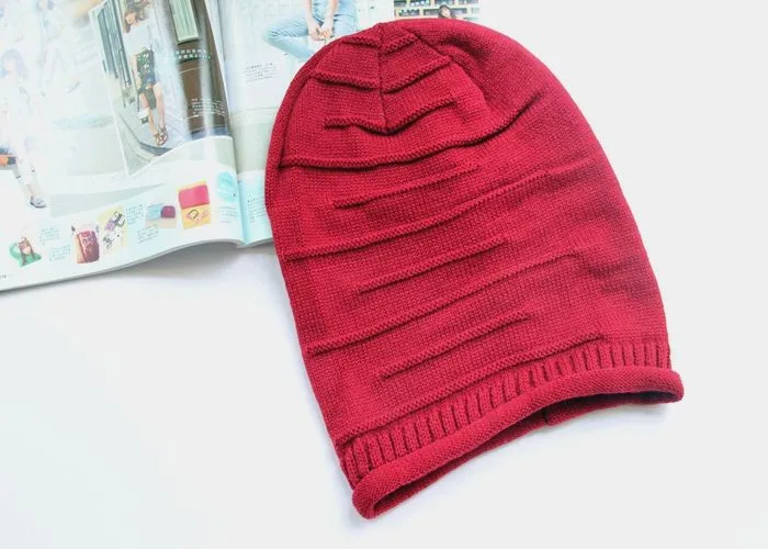 Модная вязанная шляпа зимние шапки для женщин Skullies Beanies теплая шапка мужская вязаная шапка высокое качество головной убор