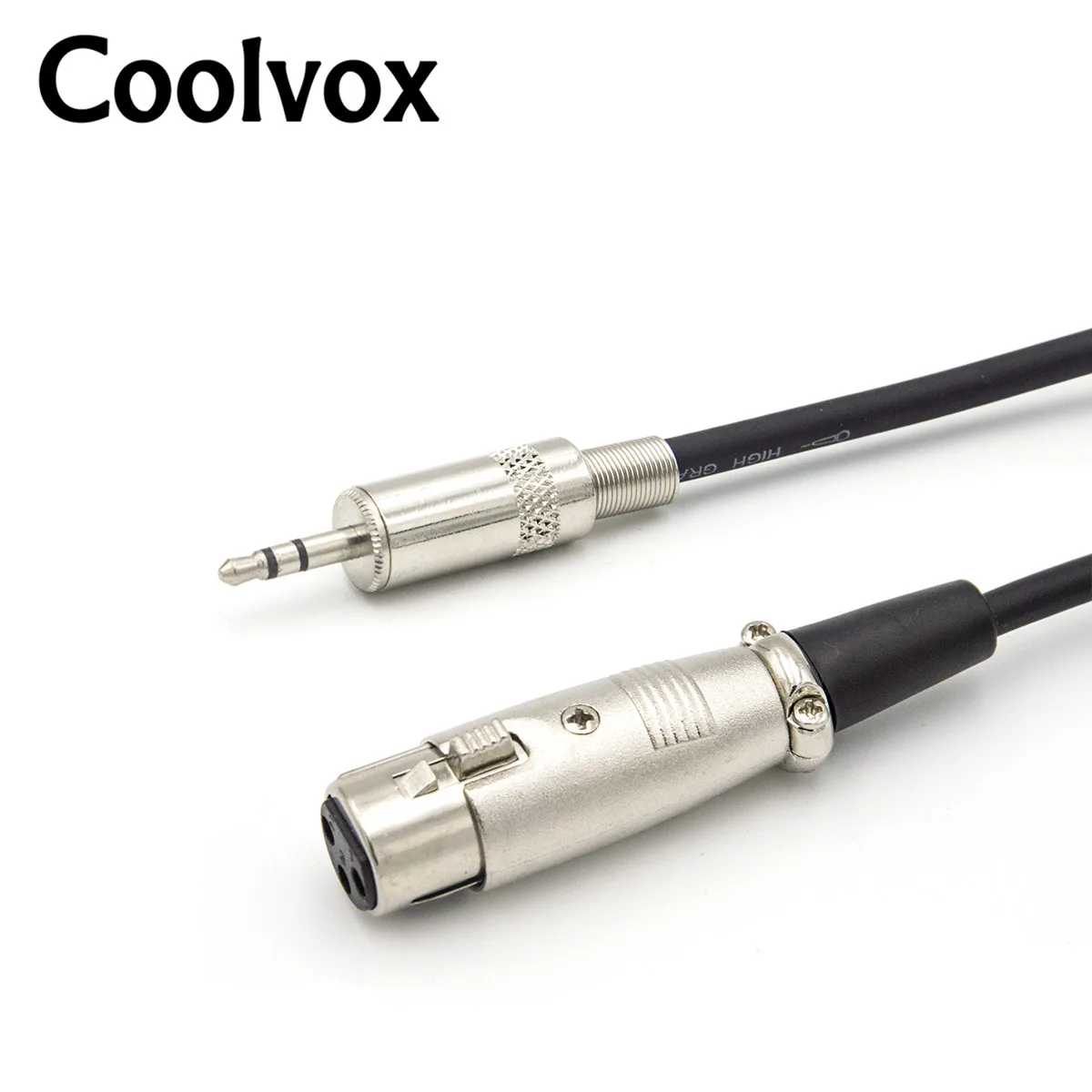 Соединительный кабель Coolvox для микрофона аудиокабель с разъемом XLR мама на разъем
