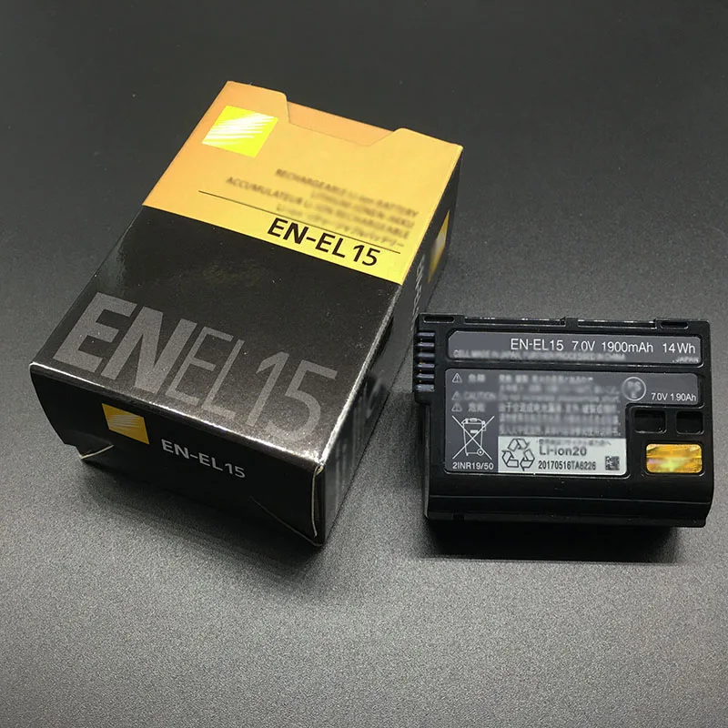 EN EL15 Battery EN EL15 ENEL15 Camera Batteries pack For Original Nikon
