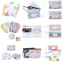 Полотенце тонкая бумага практичный дорожный мешок клатч Открытый Чехол многоразовые Экологически чистые влажные салфетки для экрана