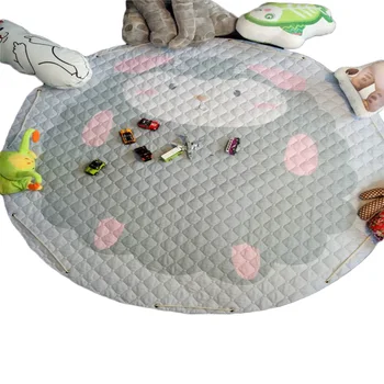

Kids Carpet Rugs Children Play Mat Crawling Mat Storage Bag Large 1.5M Kids Toys Sundries Pouch Cartoon Mat
