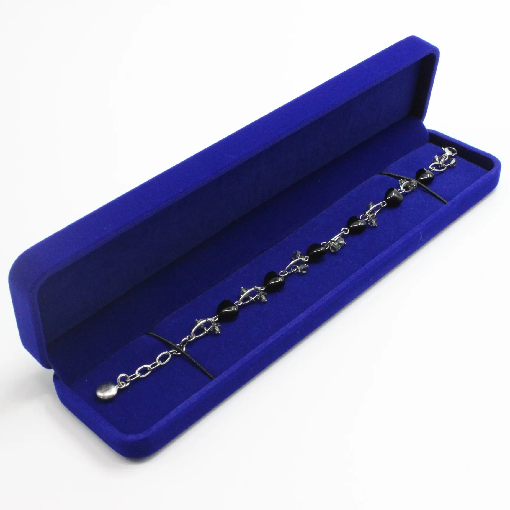 Роскошное бархатное кольцо подвеска ожерелье браслет Ювелирная Подарочная коробка набор футляр для хранения подарочные упаковочные коробки для ювелирных украшений
