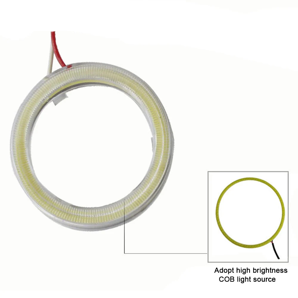 1 пара автомобилей ангельские глазки Светодиодные Автомобильные кольцевые светодиодные огни гало Светодиодные ангельские глазки фары для автомобиля Авто Мото мопед скутер мотоцикл DC 12 В 3 Вт