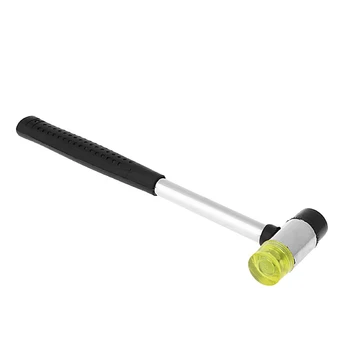 

25mm Double Face Soft Touch Hammer Rubber Hammer Leather DIY Tool Dls HOmeful