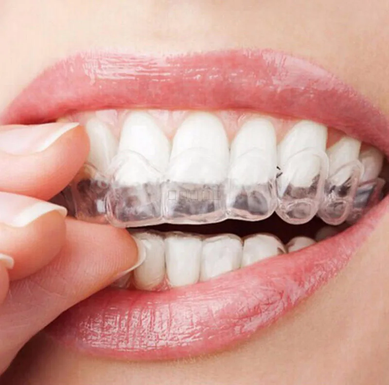 Новая горячая термоформовочный Отлитый стоматологический лоток для зубов отбеливающий защитный отбеливающий