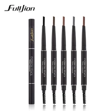 5 Colors Rotatable Waterproof Eyebrow Pencil Long-lasting Multicolor Eyebrow Liner Exquisite Not Dizzy Catch for Eye Makeup