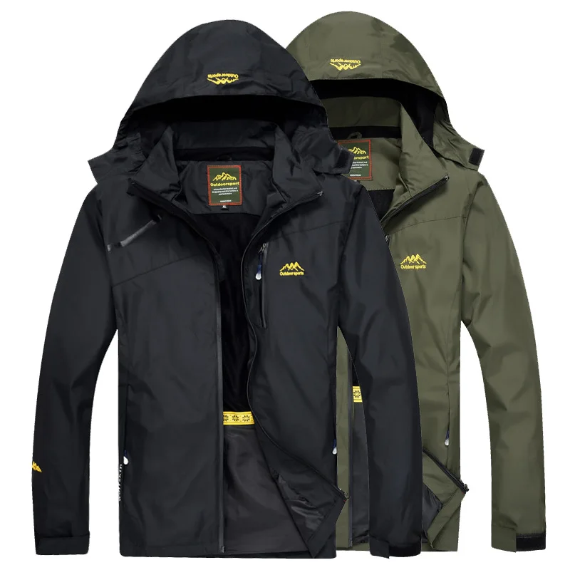 Most effective  LoClimb Men's Outdoor Hiking Jacket Men Spring Sports Rain Coat Climbing Trekking Windbreaker Fishi