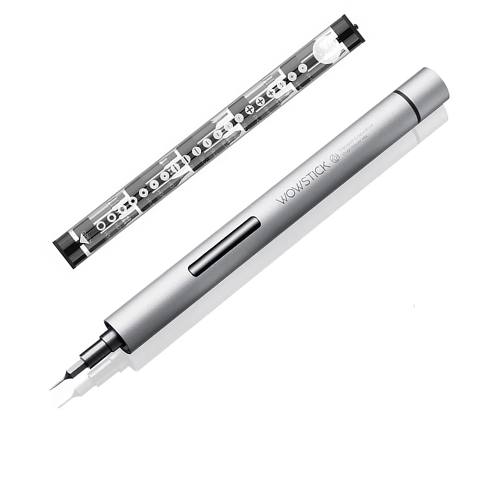 Baratos Wowstick 1 P 1F Pro versión mejorada destornillador eléctrico 64 en 1 Juego de reparación de portátil de cámara de teléfono móvil de carga inalámbrica