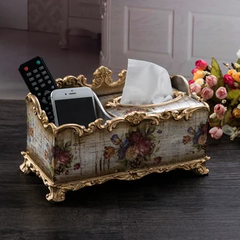 

style household multifunctional paper towel box, paper box, paper napkin box, living room remote control receiver box