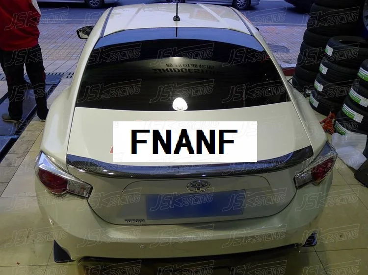

Fit for TOYOTA Subaru 12-15 GT86 BRZ JSK carbon fiber spoiler