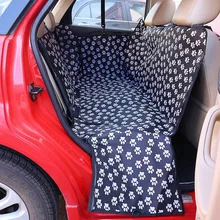 Waterproof Pet carriers Oxford Fabric Paw pattern Car Pet Seat Cover Dog Car Back Seat Carrier Pet Mat Hammock Cushion Protector Waterproof Pet carriers Oxford Fabric Paw pattern Car Pet Seat Cover Dog Car Back Seat Carrier Pet Mat Hammock Cushion Protector