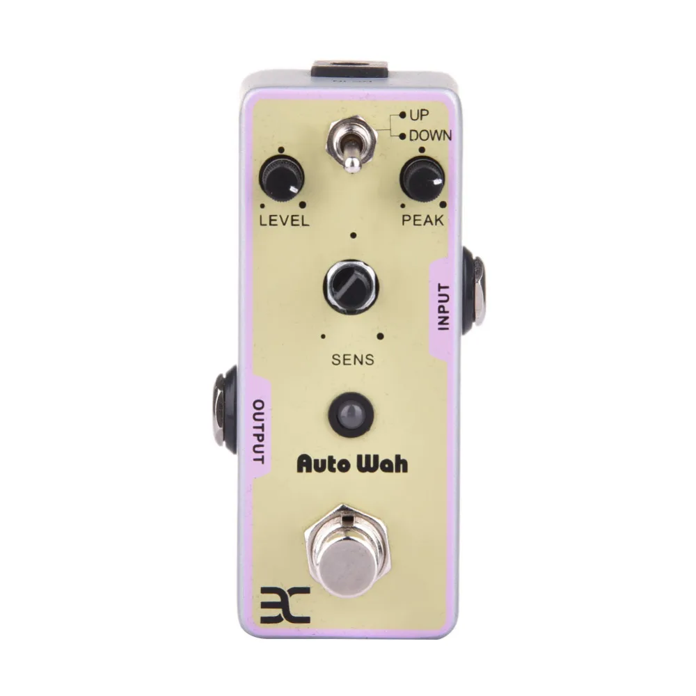 Electric Guitar Auto Wah Effect Pedal Guitar Pedal Bass Effect Pedal Power 9V Two Operating Modes Support Wholesale