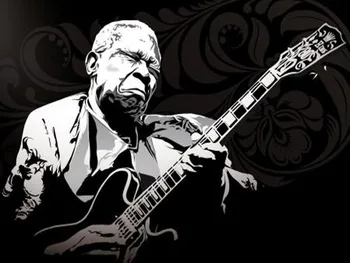 

Full Square/Round Drill 5D DIY Diamond Painting " American Singer B.B.King" Embroidery Cross Stitch 5D Home Decor Gift