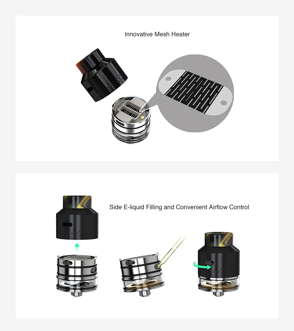 WISMEC KESTREL Atomizer 2ml/4ml
