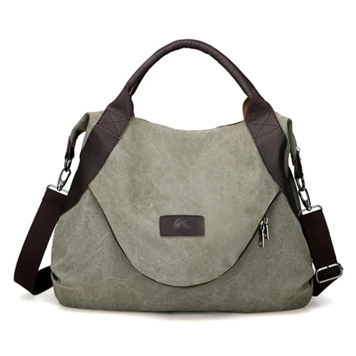 2019New курьерская женская сумка Бренды женская сумка на плечо дизайнерские женские изысканные женские сумки для отдыха холщовая Женская модная сумка-мессенджер - Цвет: Army Green