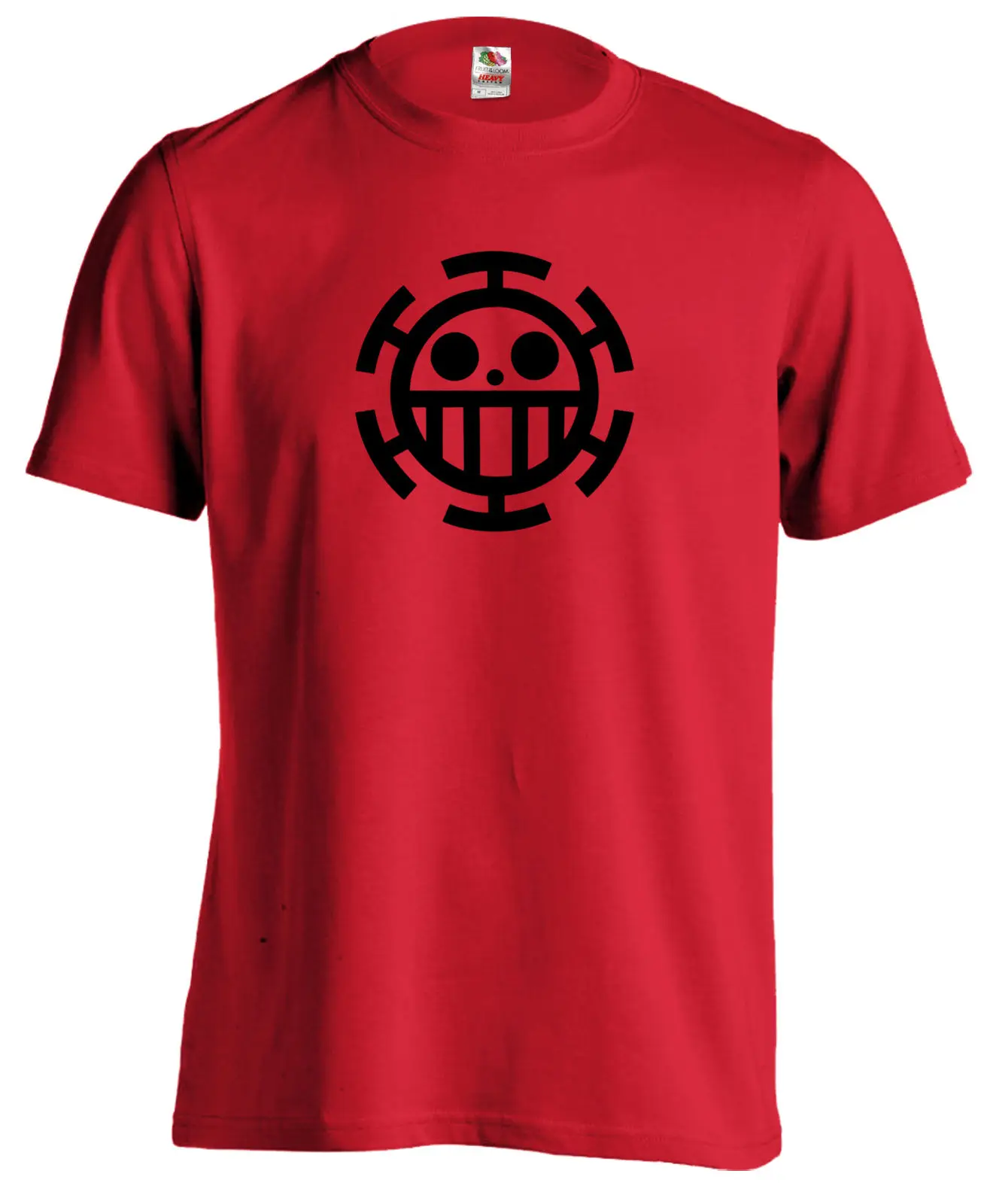 Trafalgar Law One Piece Flag Jolly Roger Manga аниме футболка новые футболки Забавные топы Новые