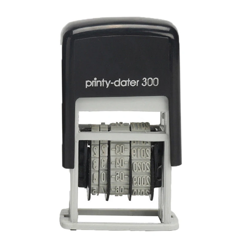 Practical Plastic S-300 Mini Date Stamp Mini Date Stamp Self-Inking Rubber Stamp Stationery for Business Office Supplies Emboss