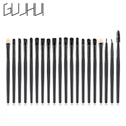 GUJHUI Для женщин составляют Brush15Pcs дерево кисти для макияжа Тени для век Красота кисти Косметика Кисти Инструменты 2018 July14