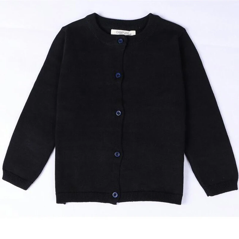 Baby Children Clothing Boys Girls Candy Color Knitted Cardigan Sweater 13 Color Kids Spring Summer Autumn Cotton Outer Wear