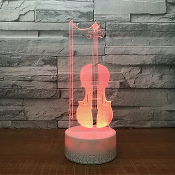 

The cello3D Night Light Creative Illusion 3d Lamp LED 7 Color changing Table Desk Lamp For Children Xmas Gift