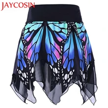 JAYCOSIN Женская мода лето бабочка мода девушки сексуальная высокая талия форма плиссированная юбка прямая поставка 30 p