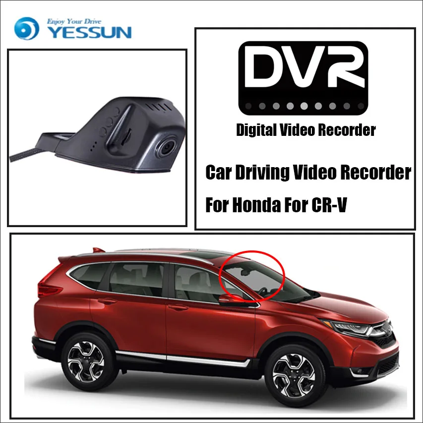 YESSUN HD 1080P Not Rear Back Camera Car DVR Driving Video Recorder For