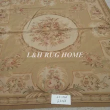 10 К 6.6 'x6. 6' 2x2 м квадратный Нидлпойнт ковры, Новая Зеландия Ручная работа; вязаное; шерстяное rugs цветочный Рисунок