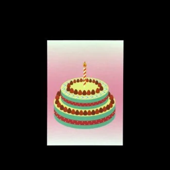 

Cake card Pop Suprise magic tricks magic props