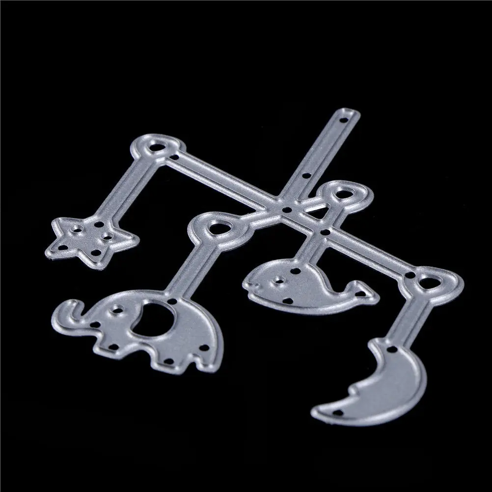 Baby Bed Bell moon star Craft Scrapbooking die cut stamp stencil embossing for cards making supplies Metal CUTTING DIES