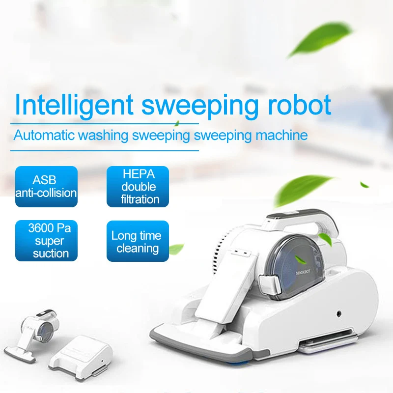 2018 New Robot Vacuum Cleaner 3600Pa Power Suction Vacuum Cleaner Multifunction Wet Mopping for Wood Floor