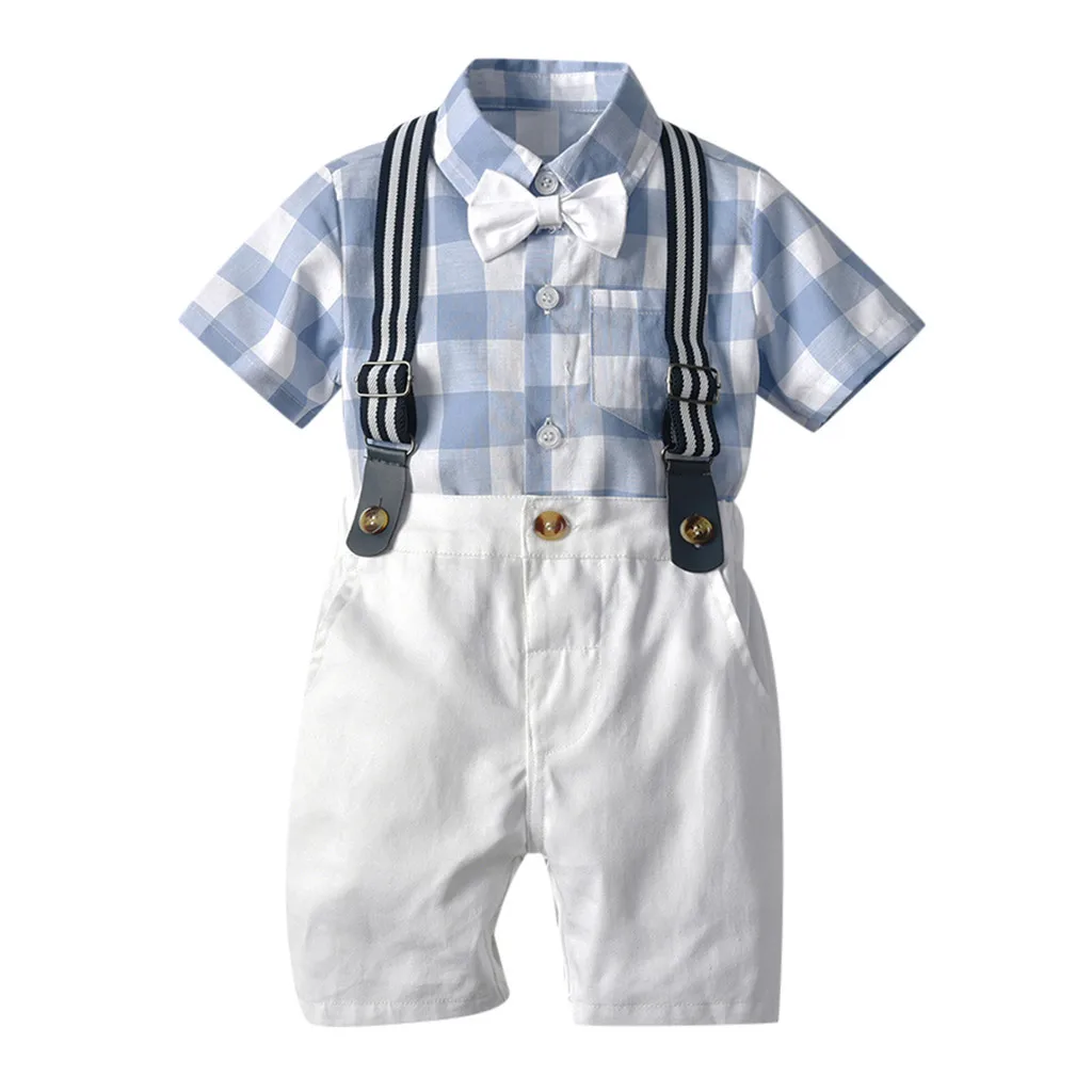 Infant Baby Boy Gentleman NewBorn baby Children clothes Set Infant Kids