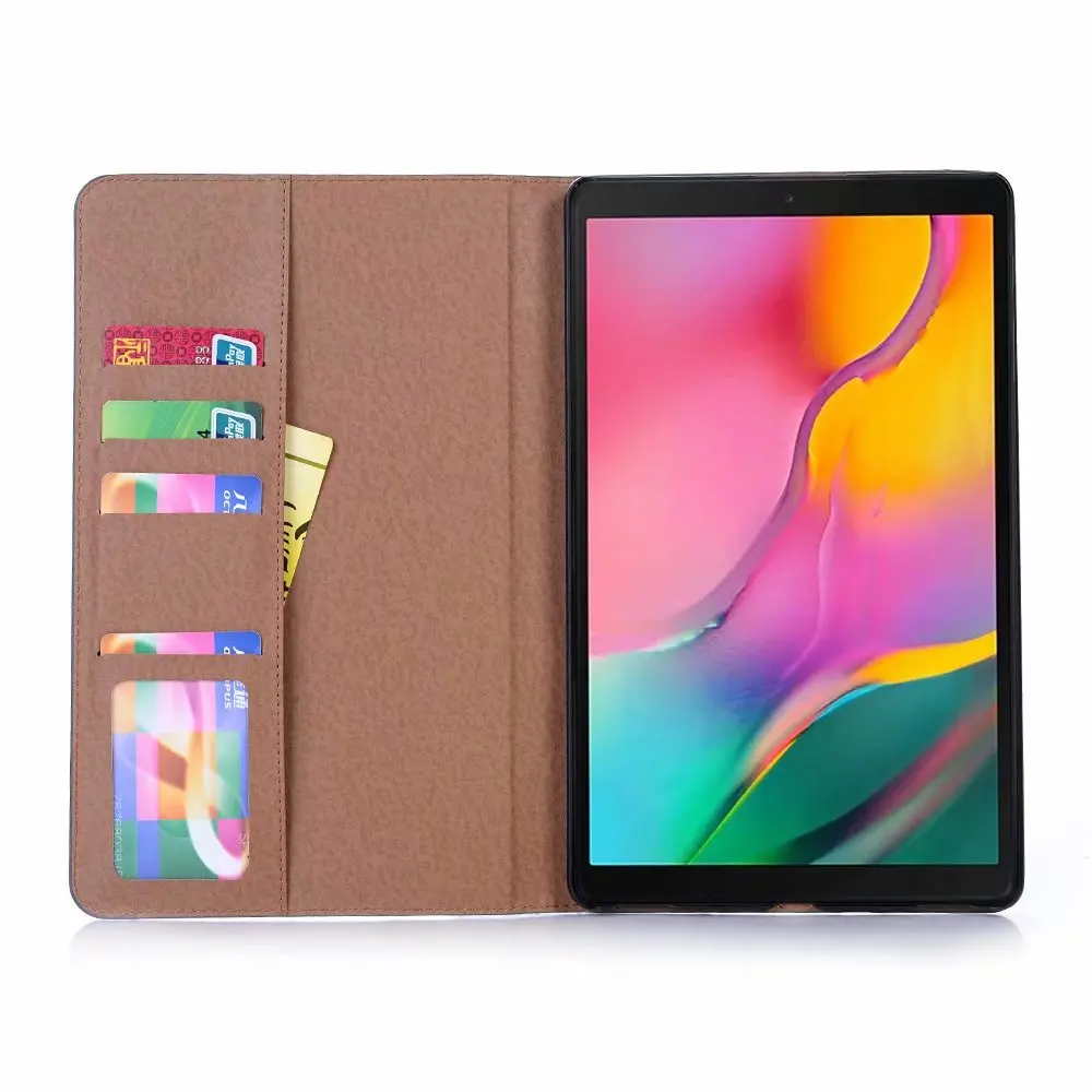 Продажа Чехол для планшета с подставкой для samsung Galaxy Tab A 10,1, 2019, SM T510, SM T515, чехол из искусственной кожи, защитный чехол в стиле ретро