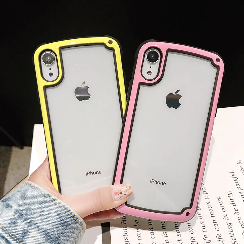 Роскошный чехол для телефона iPhone 11 Pro Max 7 8 6 6S Plus X XR XS MAX прозрачные акриловые