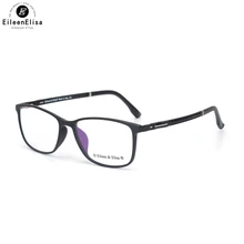 EE TR90 оправа для мужских очков квадратный дизайнерские близорукость бренд оптический прозрачная Оправа очков Для женщин оправы для очков