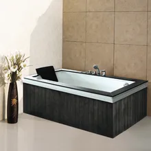 1800*900*600 мм Прямоугольный отдельно стоящий стиль одного использования чистый акрил массаж в вихревой ванне ванна для купания с воздушным струем(M-2039A(R/L